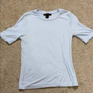 Light Blue Forever 21 Shirt